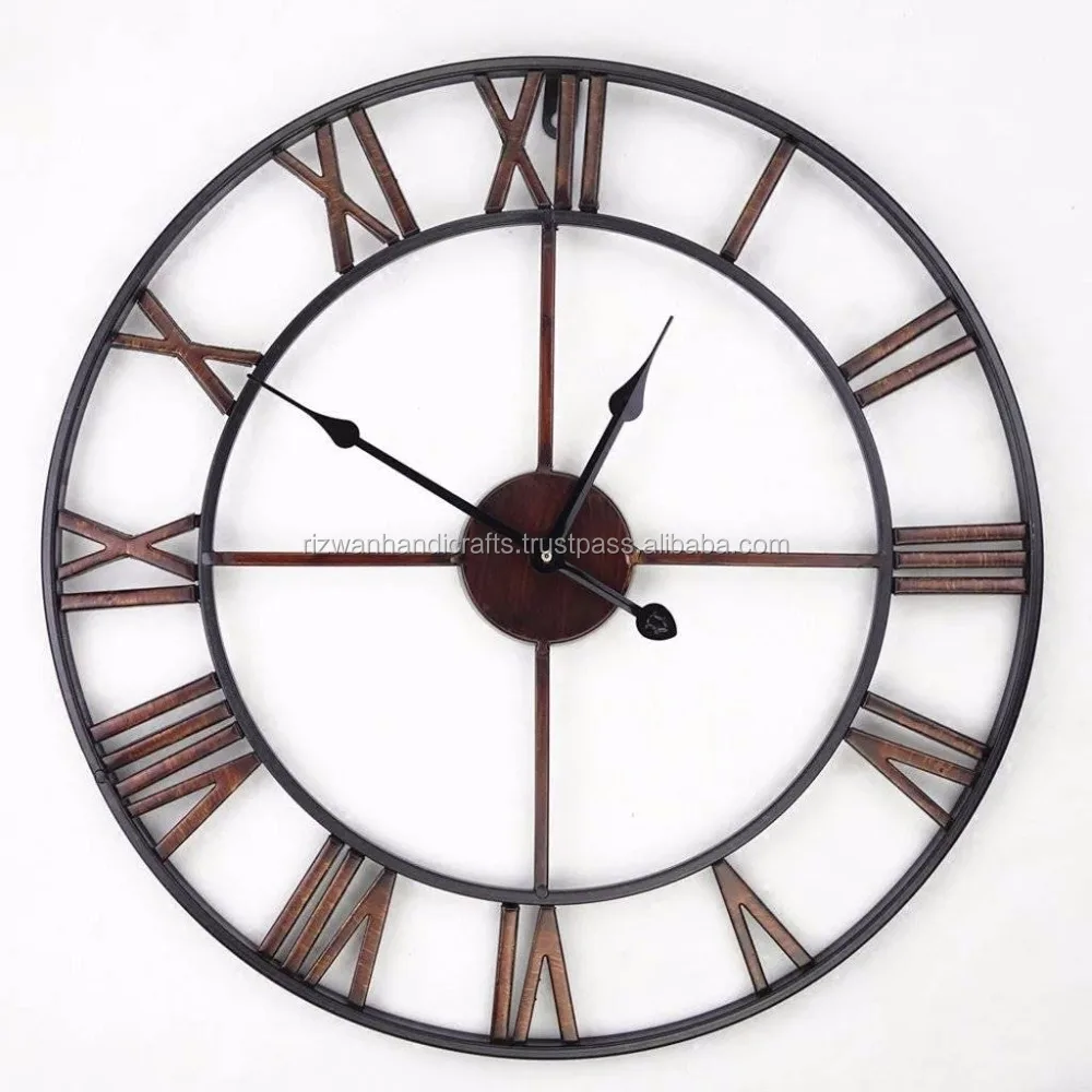 Unique Design Metal Material Decorative Wall Clock Buy