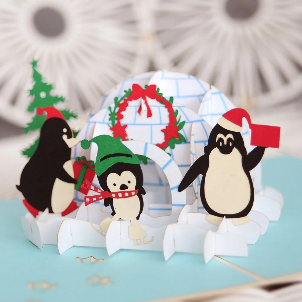 Desain Kerajinan Pop Up Kartu Penguin Kertas Unik Undangan Natal Biru Untuk Ucapan Grosir Produsen Natal Seluruh Dunia Buy Pop Up Kartu Natal Pop Up Kartu Pop Up Kartu Ucapan Product On Alibaba Com