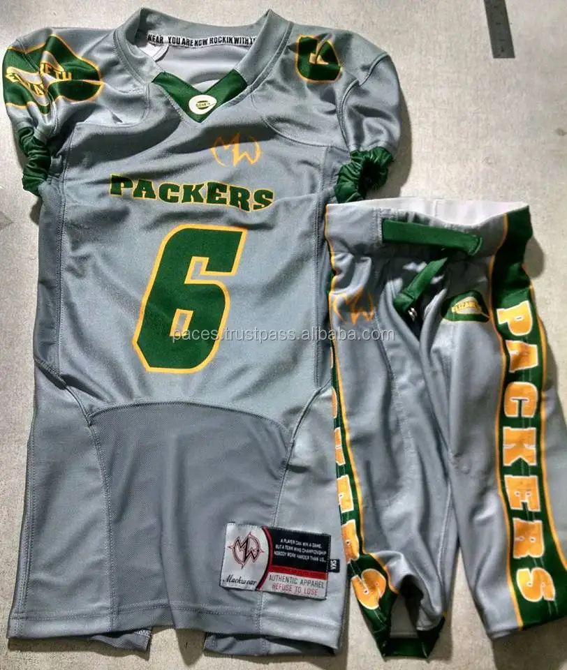american football uniform names