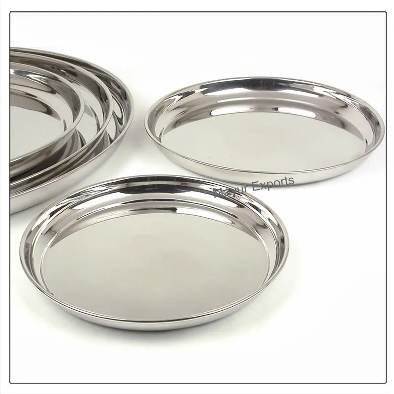 Stainless Steel Round Serving Tray Buy Stainless Steel Round Serving