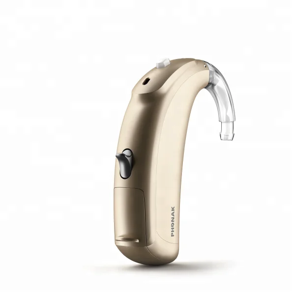 Digital Programmable Phonak Hearing Aids 16 Channels Naida B 70 Up Bte