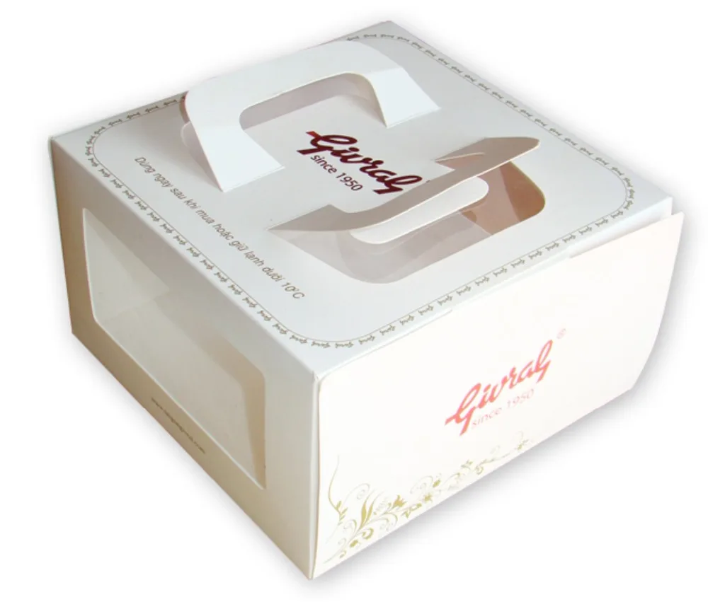 Коробки для тортов с логотипом