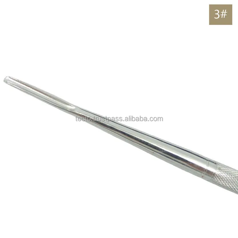 Professional Dental Bone Chisel Stainless Steel Round Handle Surgical ...