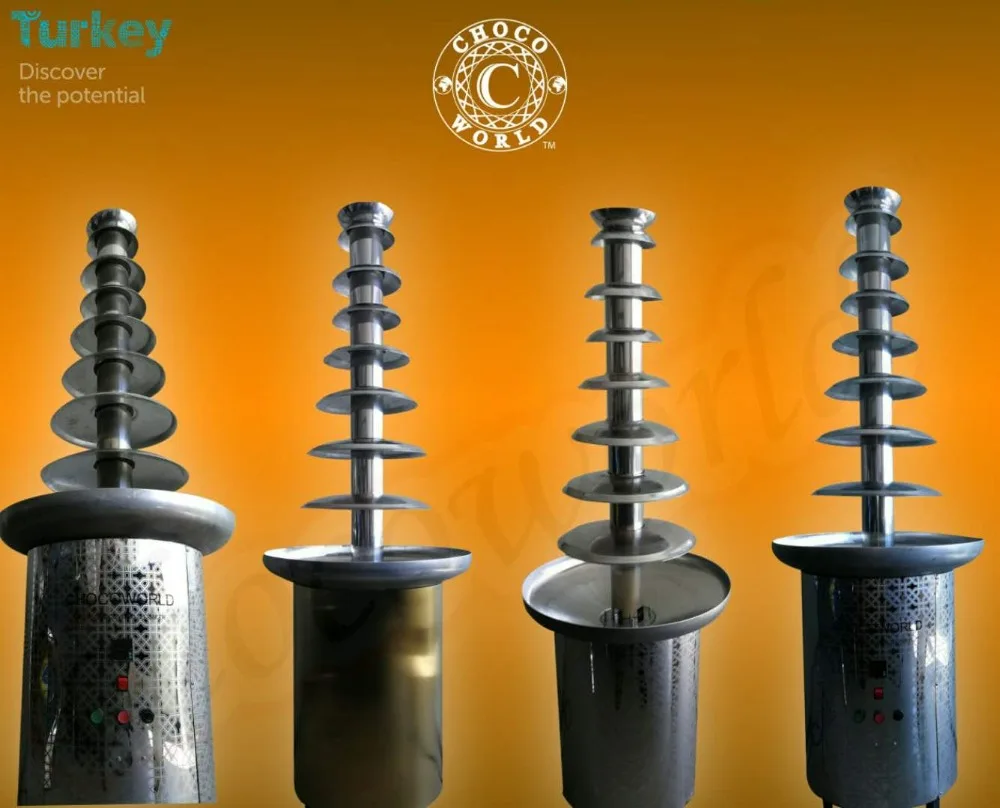 8 Layers Commercial Chocolate Fountain