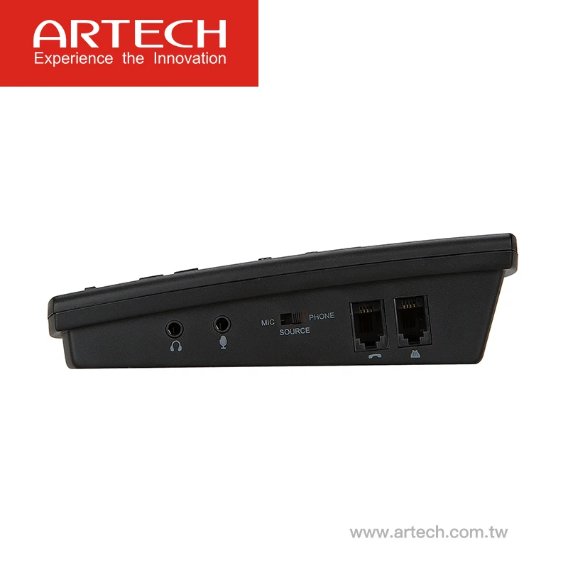 ARTECH AR120 - SD Card Telephone Voice Recorder with Answering Machine, Stand-alone SD Storage