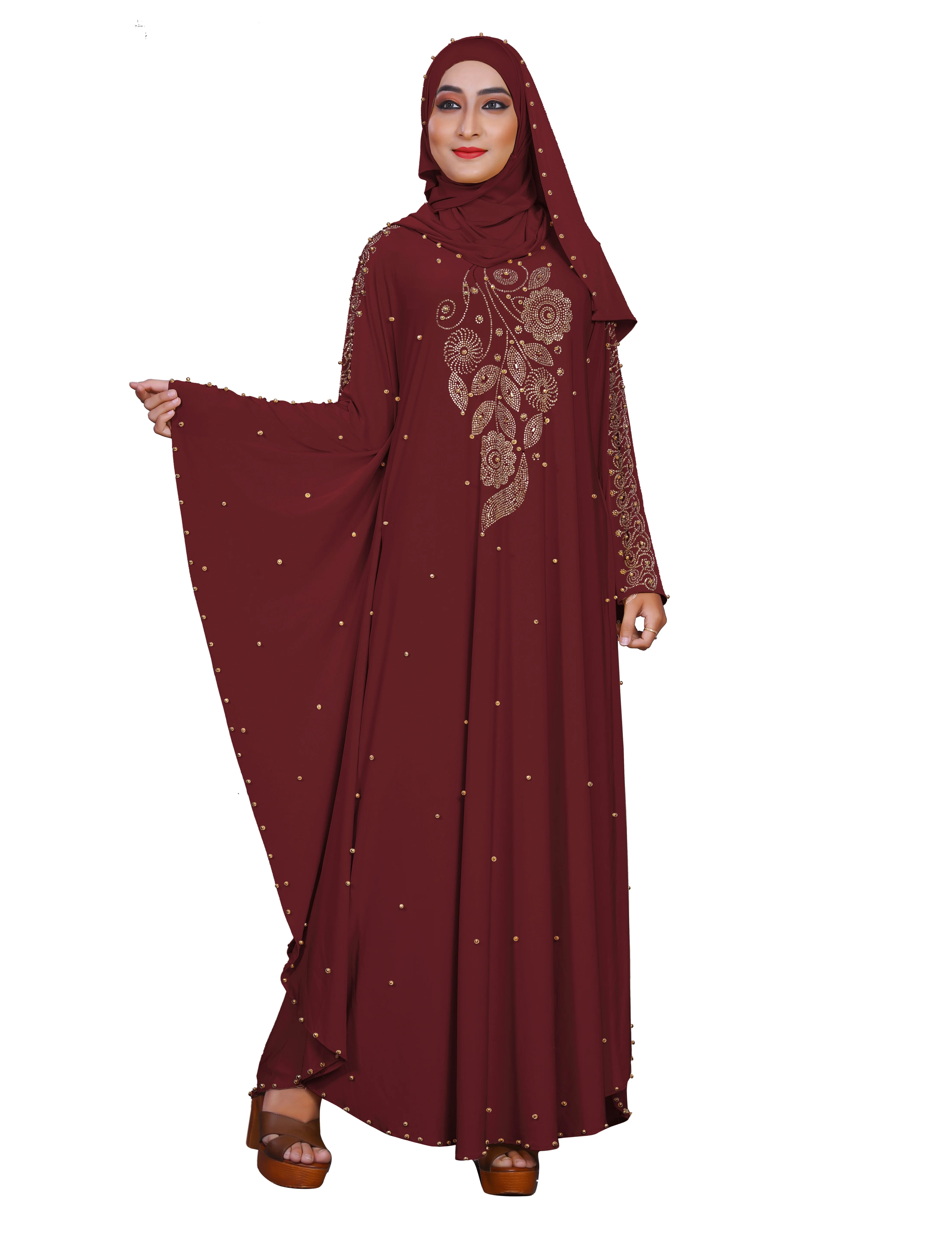 kaftan style burqa