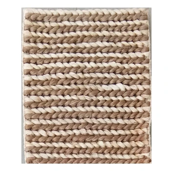 Natural Jute Hemp Carpets Handmade Jute Rugs for Home Living And Kitchen Area Space Bed Room Floor Mat