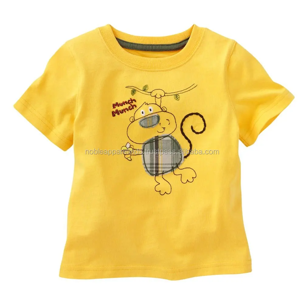 plain yellow t shirt toddler