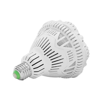 Luz LED De Crecimiento SANSI 30W - Espectro Completo 4000K, 4 Paneles Ajustables, E27