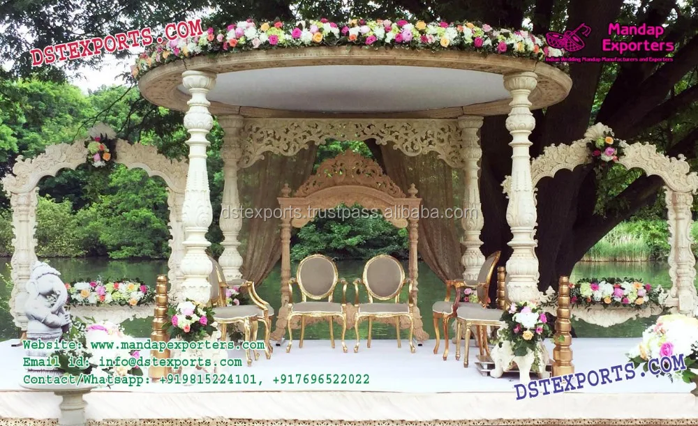 Grand Wedding Tirupati Temple Mandapam Designer Wedding Mandap for Sale Buy  Latest Designed Indian Marriage Mandap