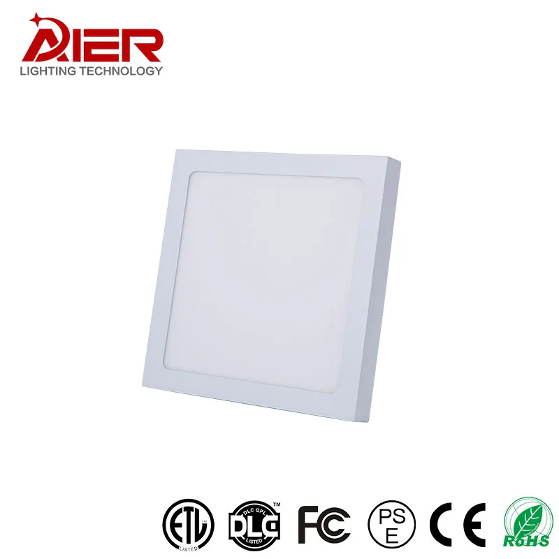 Lighting for the ceiling surface mounted led panel 3w 4w 6w 9w 12w 15w 18w 24w round slim led panel light