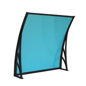 Easy Installation DIY clear Pc Window Canopy Door Canopy Rain protection for windows