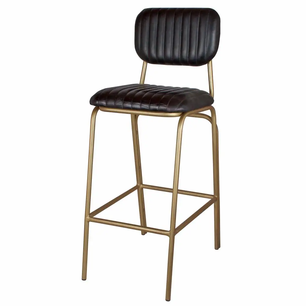 New Style Leather Iron Industrial Bar Stool Buy New Style Leather Iron Industrial Bar Stool