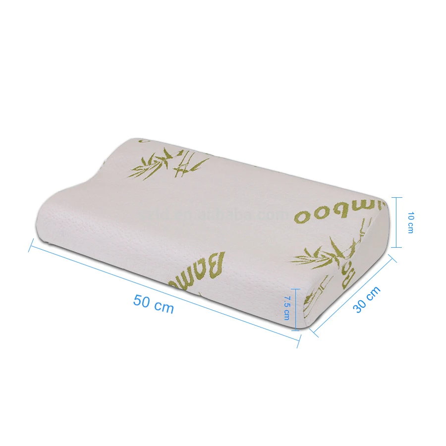 Summer New Design Heat Absorb Pillow Memory Foam Water Washable Pillow Hotel