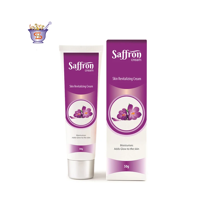 100% натуральный шафран отбеливающий крем для лица