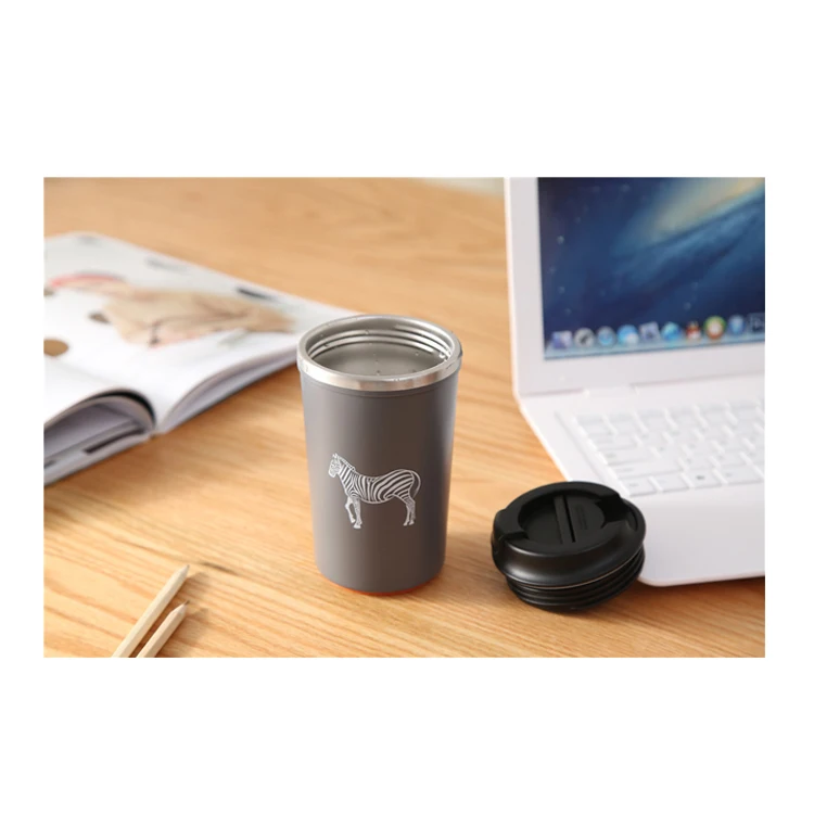 Китай, оптовая продажа, Волшебная чашка с двойными стенками, красивая кружка для кофе на заказ, нержавеющая сталь