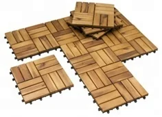 Diy High Quality Acacia Teak Solid Bath Mat in Bathroom Outdoor Shower