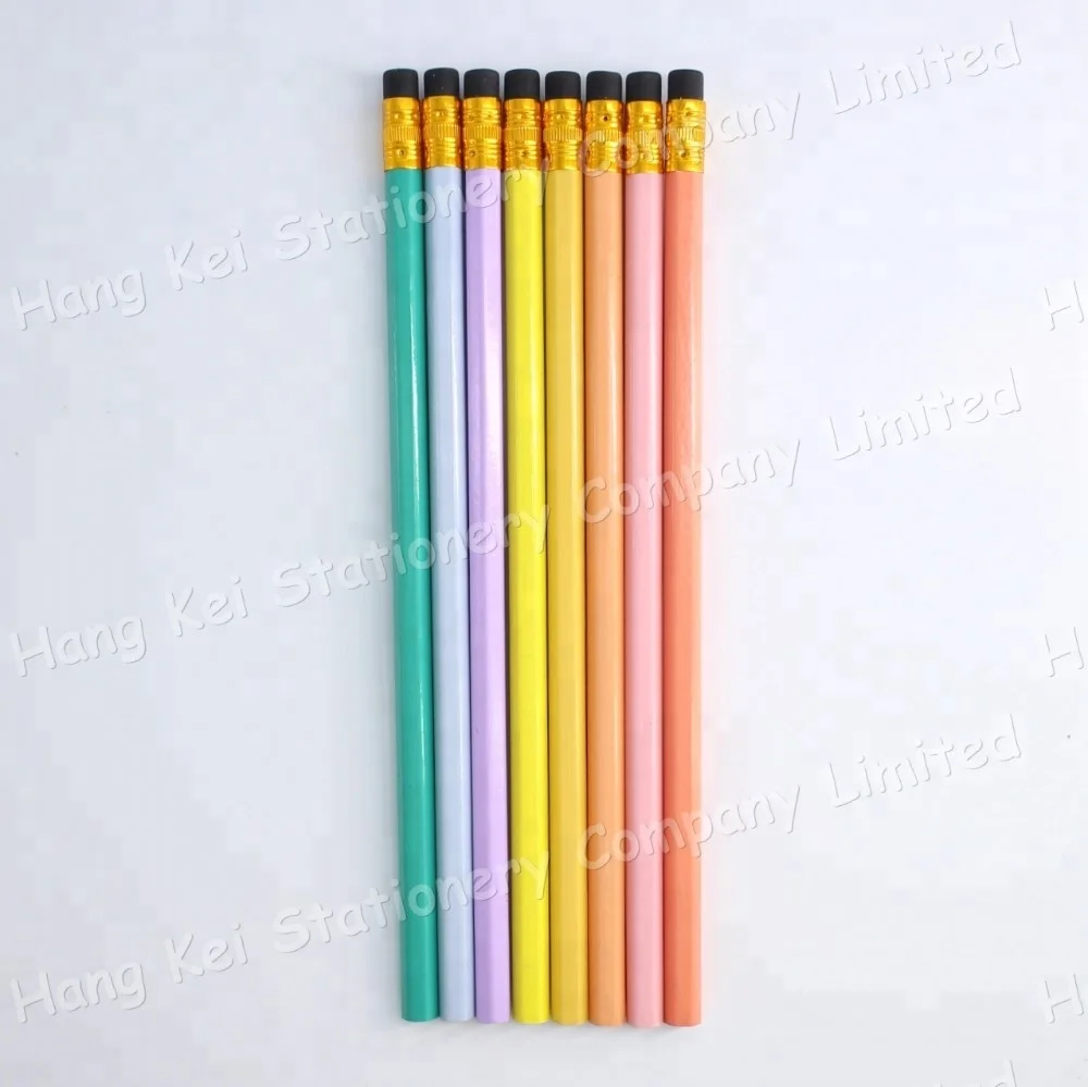 Экологичный цветной карандаш hb на натуральной деревянной основе с верхним