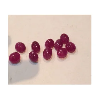 Natural Unheated Untreated Ruby Cabochons