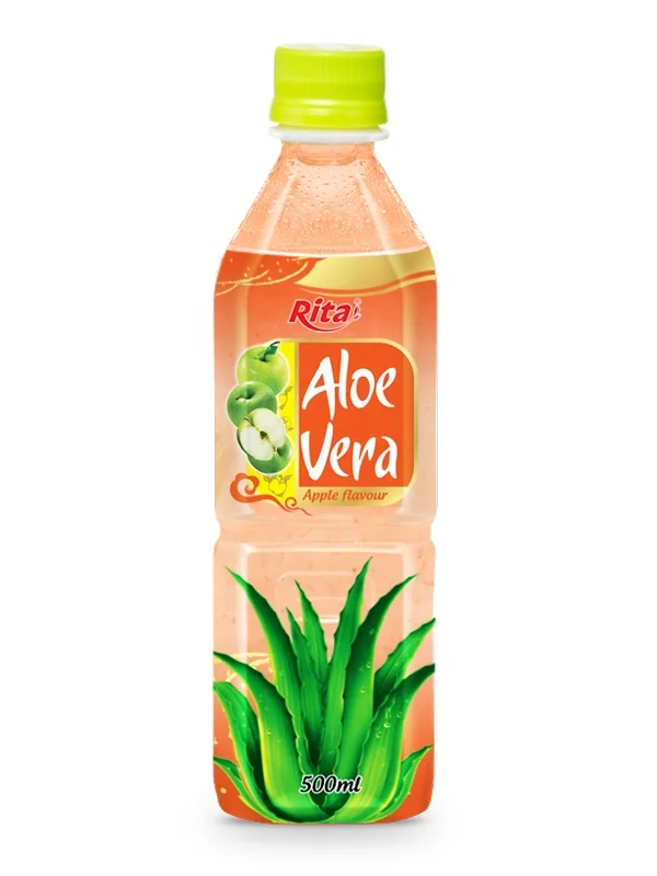 High Quality 500ml Pineapple Aloe Vera Puree Premium Fruit & Vegetable  Juice Packaged in Bottle