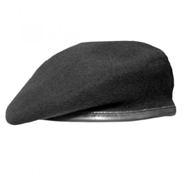 Yellow Military Beret With Polyester 