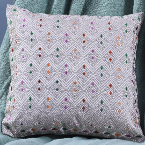 chambray throw pillow