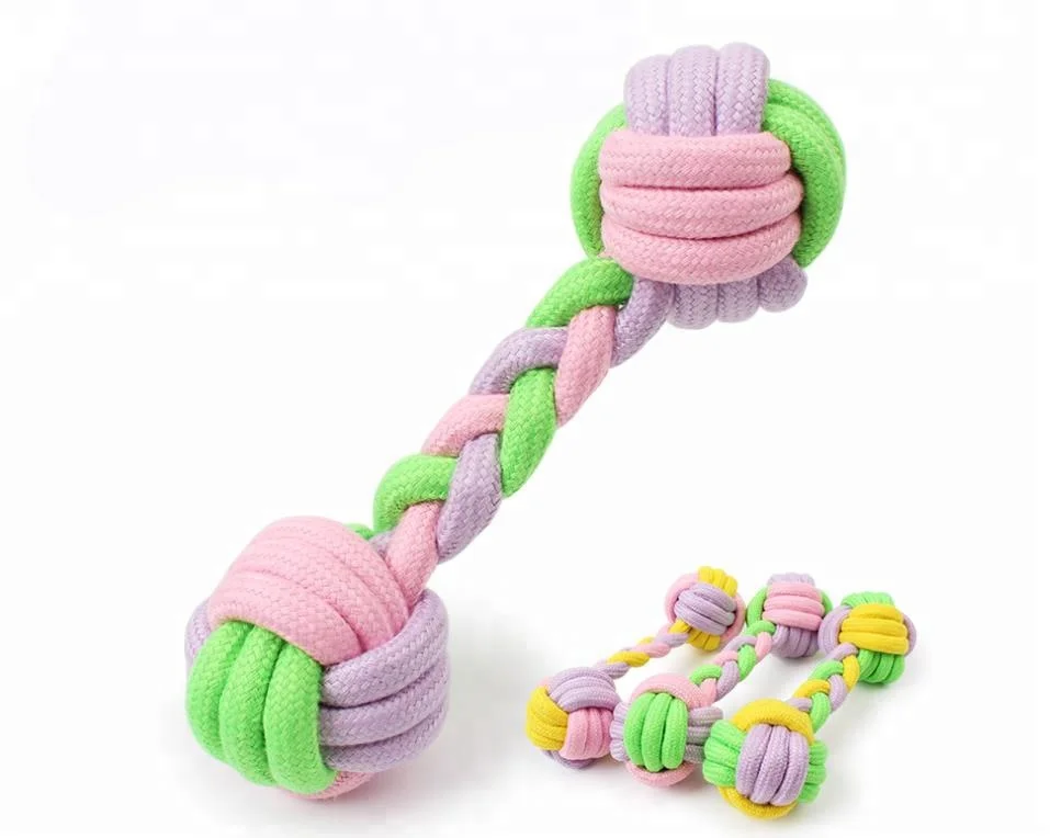 
 Odontoprisis, игрушка для домашних питомцев, Жевательная хлопковая веревка, узел, шар, зубная щетка, питомцы, шлифовальные зубы, игрушки для питомцев, для укуса чистых зубов, экологически чистые  