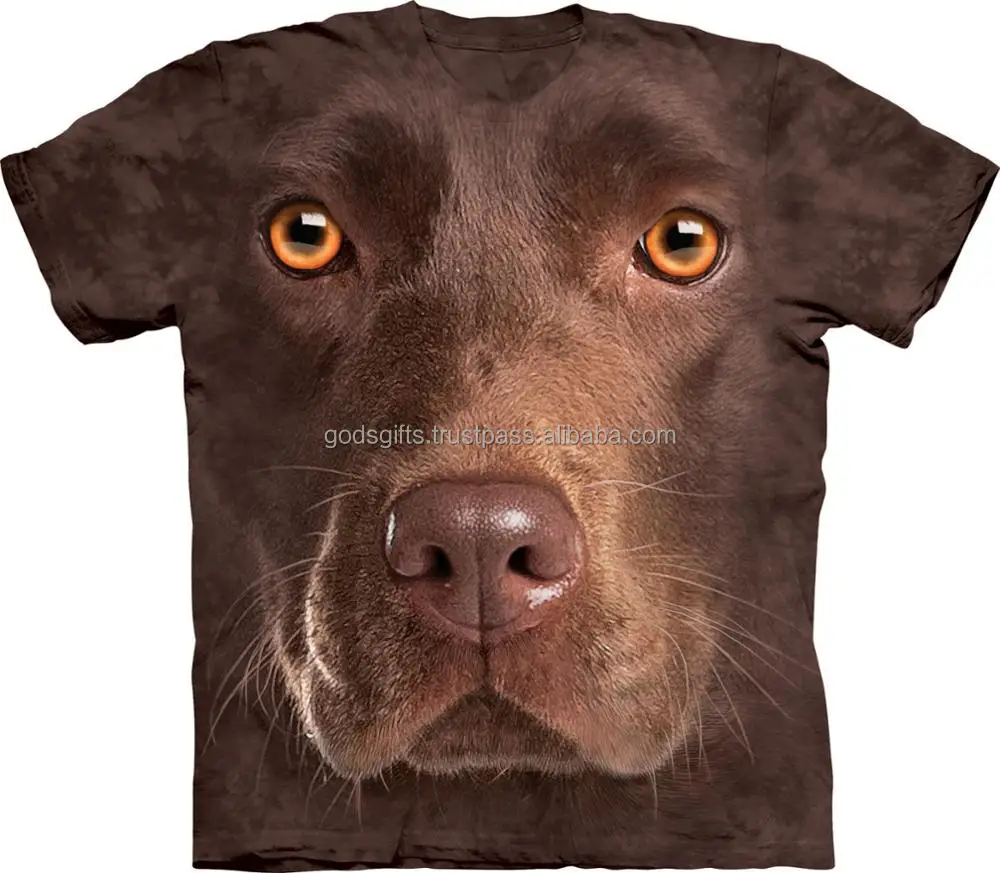 dog print t shirt