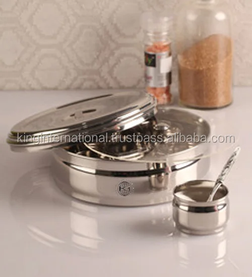 Stainless Steel Box Spice Box Canister Containers With See Through Transparent Lid Buy Tainless Steel Masala Dabba Spice Box Canister Containers With See Through Transparent Lid Masala Box Steel Spic Box Product On Alibaba Com