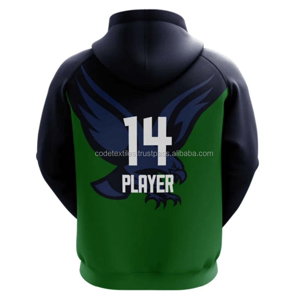 Custom Baseball Team Name or Text Sports Hoodie