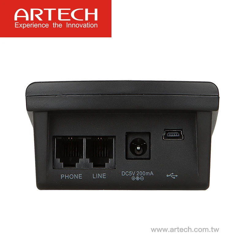 ARTECH AR120 - SD Card Telephone Voice Recorder with Answering Machine, Stand-alone SD Storage
