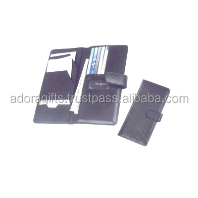 Billetera De Cuero Para Hombre,Cartera De Viaje De Gran Tamaño,Tarjetero De  Negocios - Buy Funda Para Pasaporte De Cuero Negro De Hombre De Cuero  Cartera De Viaje Largo Gran Tamaño Cartera Titular