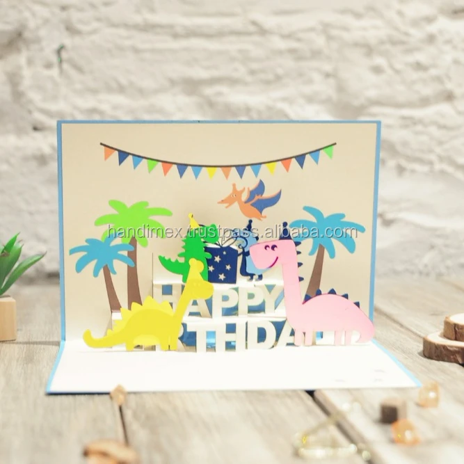 Carte De Vœux Pop Up Anniversaire De Dinosaure Carte De Joyeux Anniversaire Animal Pour Amis Meilleure Fabrication Vietnam Pieces Buy D Anniversaire Dinosaure Carte Anniversaire Carte De Voeux Animaux Cadeau Pour Les Amis Product On Alibaba Com