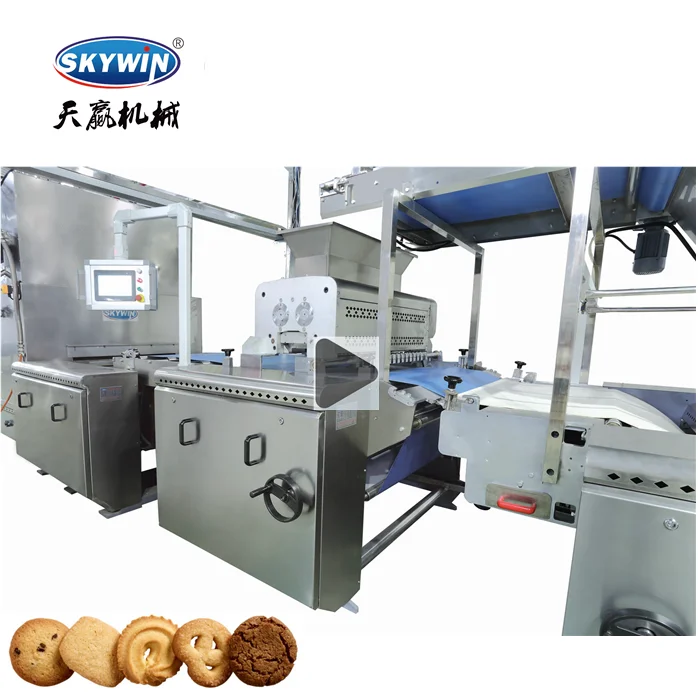Полное автоматическое печенье делая машину выпечки оборудование печенье делая машину цена