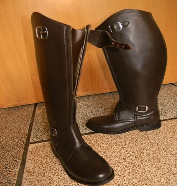polo zipper boots
