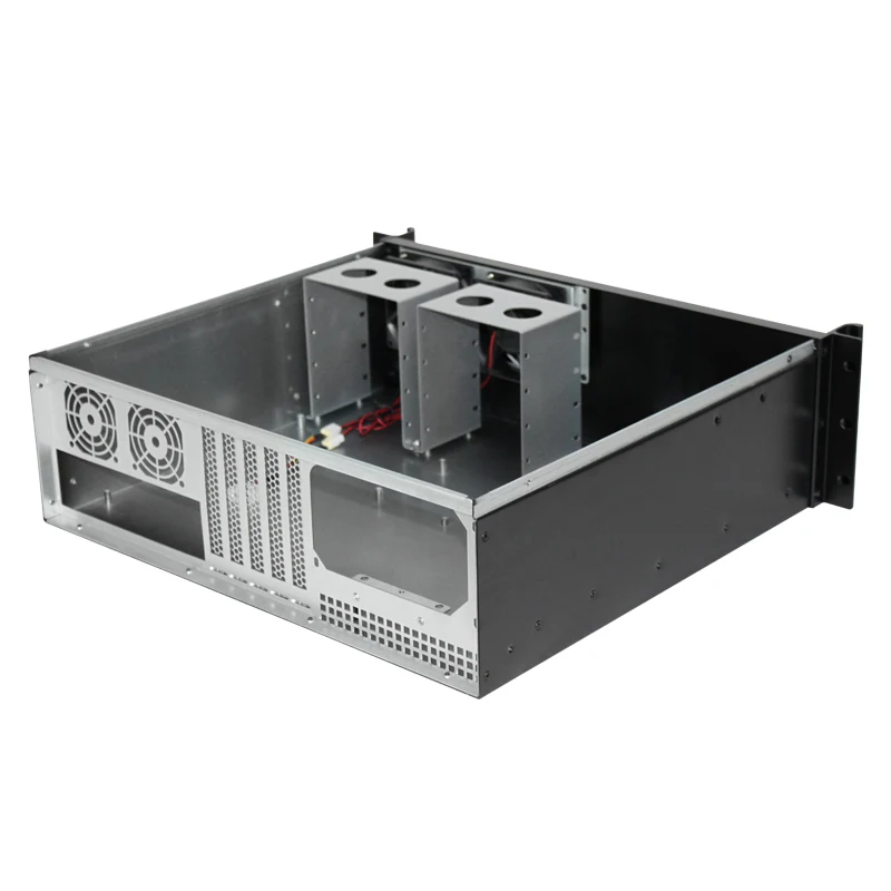 3U ラックマウントサーバーシャーシ 240mm ショートタイプ 即納/送料無料 3U ラックマウントサーバーシャーシ 240mm