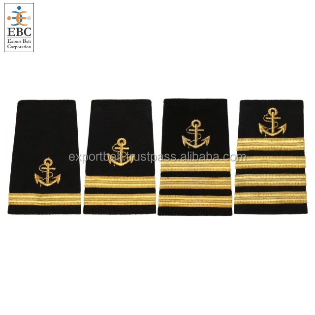 Oem Captain Epaulette And Student Pilot Epaulette First Officer 1 2 3 4 Bar Soft Slip Ranks