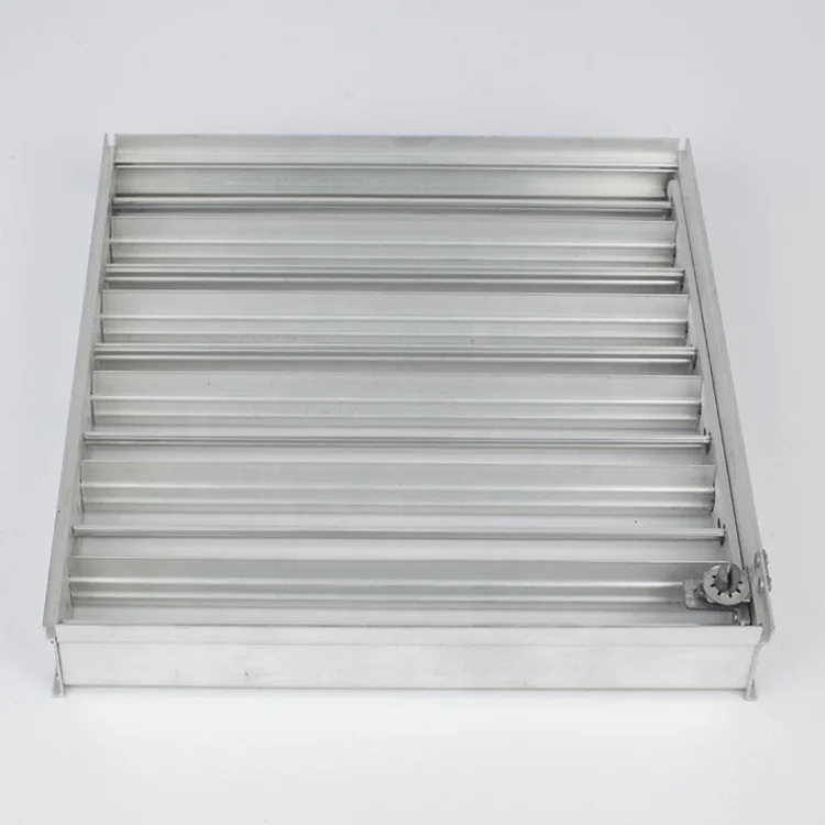 Manual Adjustable Opposed Blade Volume Control Damper for Hvac Square Air Diffuser