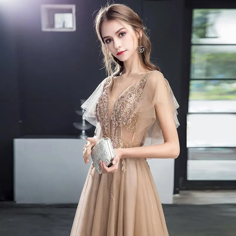 Buy Elegant Ladies Long Party Gown,2019 ...