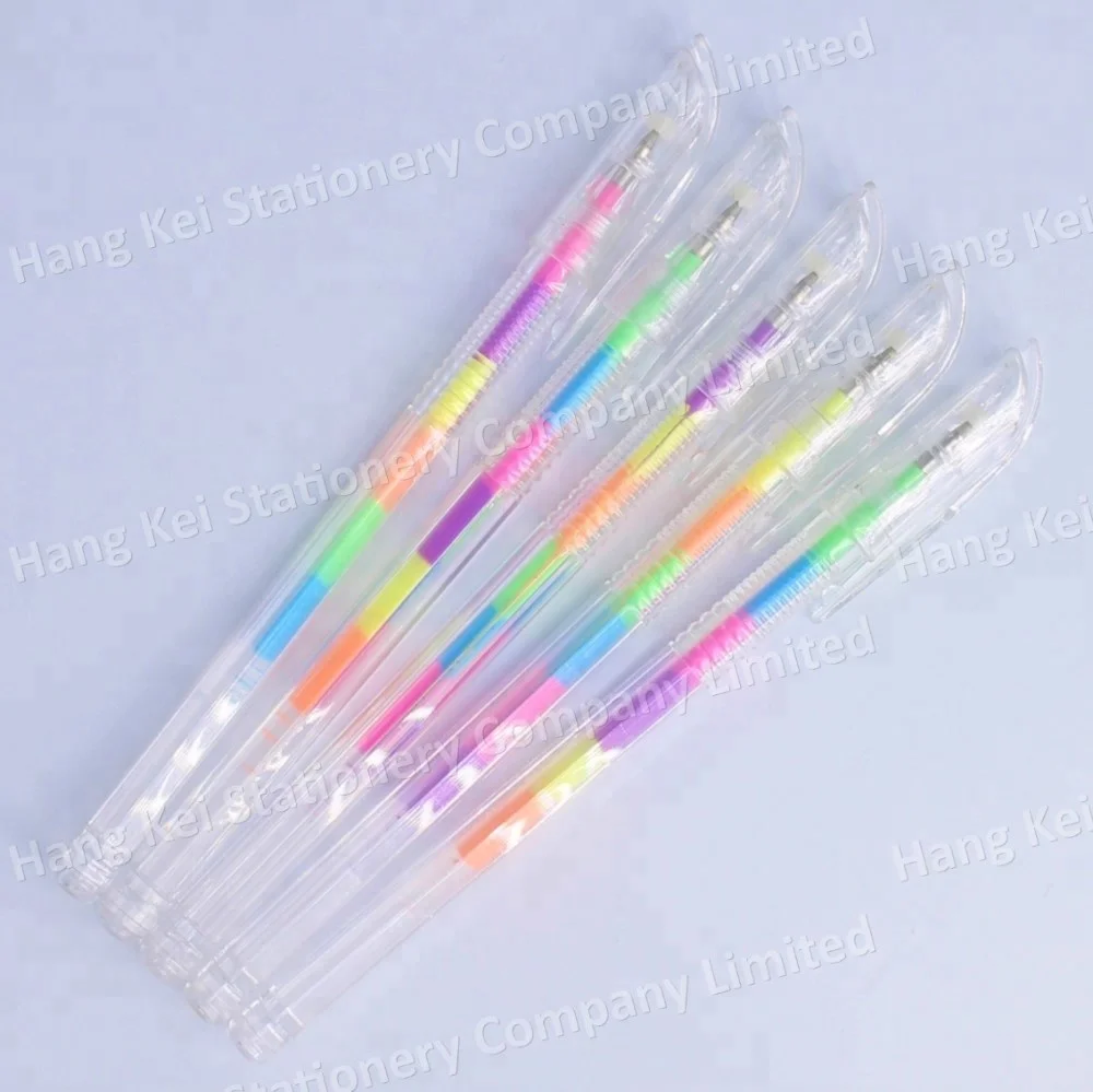 Китайский заводской дешевый набор гелевых ручек с пластиковым зажимом для