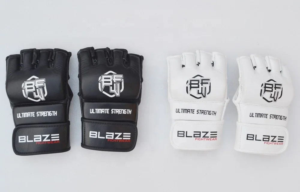 Перчатки для боевых искусств с защитой большого пальца 4