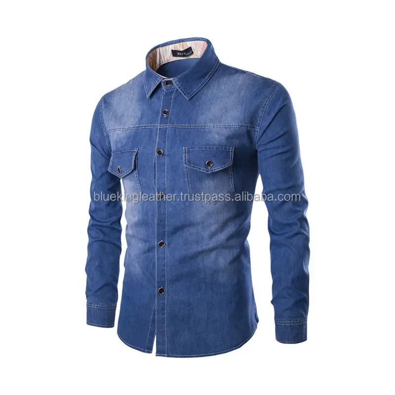 camisas con jeans hombres