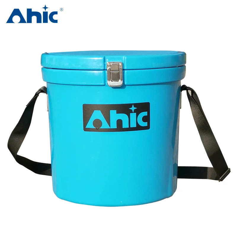 AHIC Insulation Small 12qt Portable Round Roto Mold Ice Chest