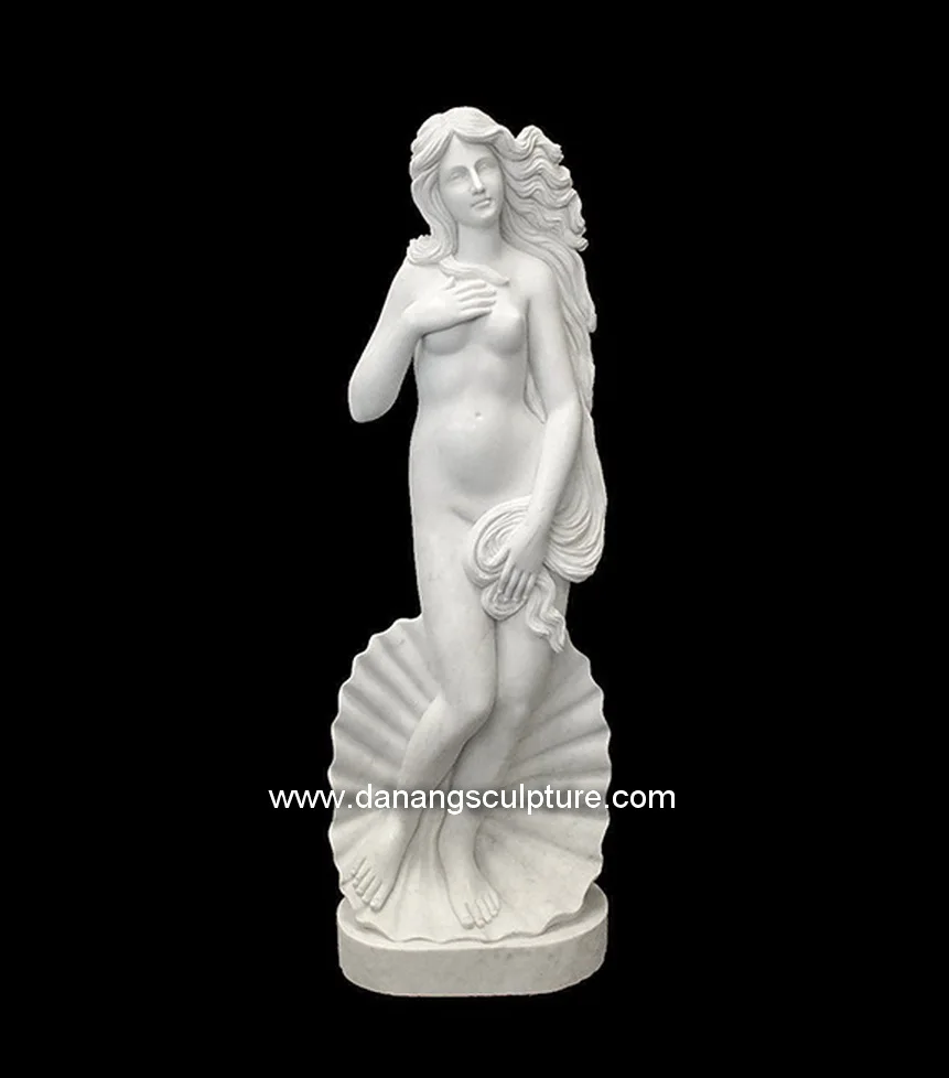 Famous Female Nude White Marble Stone Birth Of Venus Statue Dsf-cd05 - Buy  Venus Statue,Venus Statues Garden,Marble Nude Woman Garden Statue Product  on Alibaba.com