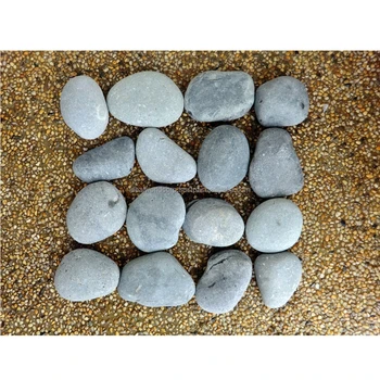 Black Flat Pebble Cobble Stone - Buy Pebble Stone Direct ...