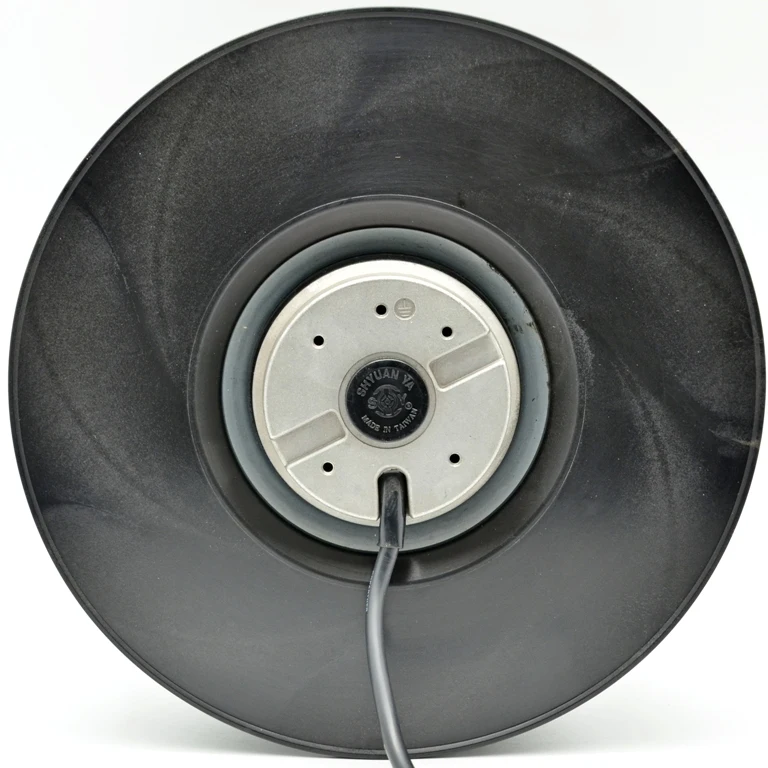 SHYUAN YA 250x112mm Electric Single Phase Medium Pressure Blower Fan External Rotor Motor Dual Ball Bearing Thermally Protected