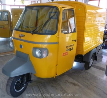 3 Wheeler Ape Cargo Van For Sale - Buy Mobile Van Exporters,Piaggio Ape ...