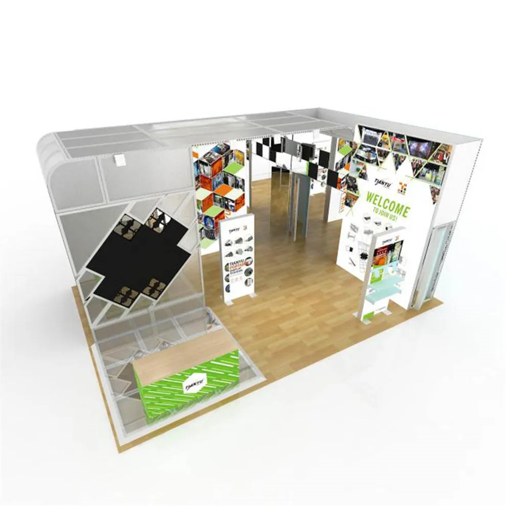 6x6 Modular and Portable DIY  Indoor LED Screen  Tradeshow Display Wall