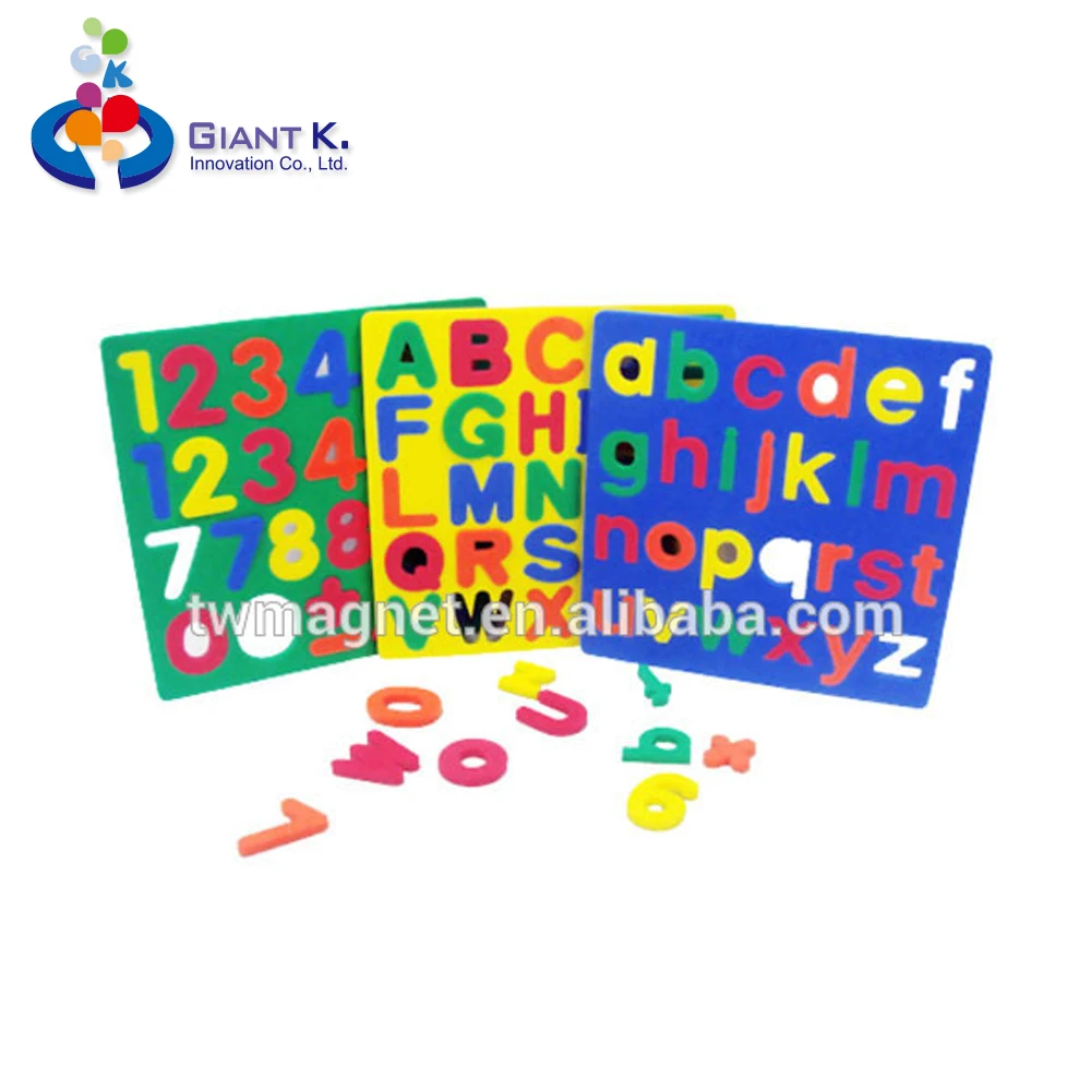 foam magnetic letters