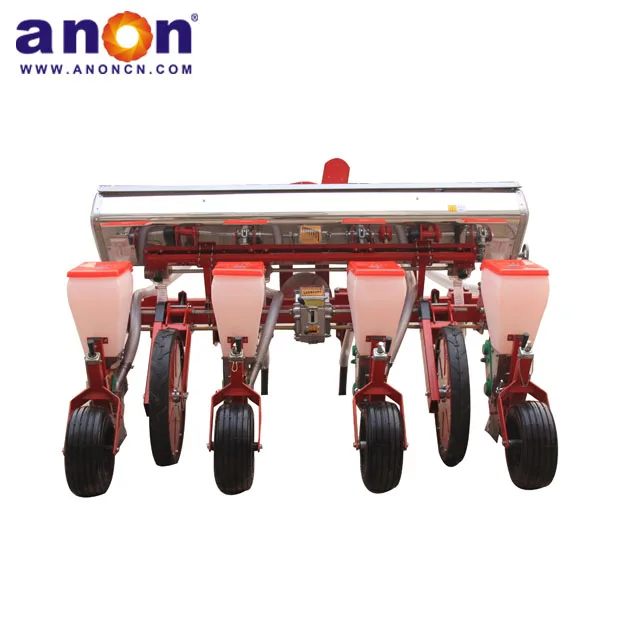 ANON Factory Price  Machine 4 Row Pneumatic Planter  Machine Sweet Corn Planter 4 Row Corn Planter